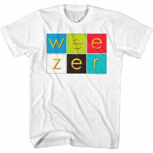 Weezer – Album Color Squares