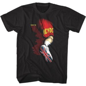 ACDC Ballbreaker Tour Listings 1996 Men’s T Shirt