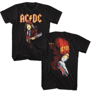 ACDC Ballbreaker Tour Listings 96 Men’s T Shirt