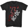 ACDC Bolt Devil Horns Men’s T Shirt