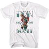 ACDC Bon Scott Parrot Tattoo Men’s T Shirt