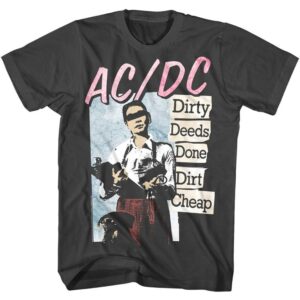 ACDC Dirty Deeds Done Dirt Cheap Men’s T Shirt
