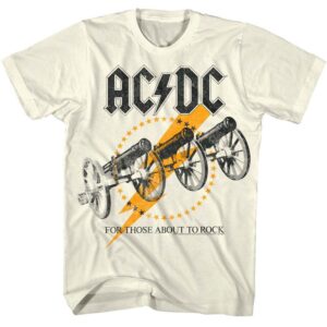 ACDC FTATR Triple Cannon Men’s T Shirt