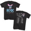 ACDC Fly On The Wall European Tour 1986 Men’s T Shirt