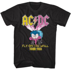 ACDC Fly on the Wall Tour 85 Men’s T Shirt