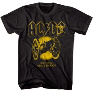 ACDC Golden Cannon FTATR Men’s T Shirt