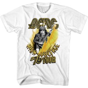 ACDC High Voltage Tour 1976 Men’s T Shirt