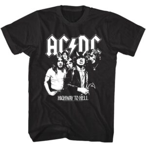 ACDC Highway to Hell BW Men’s T Shirt