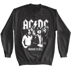 ACDC Highway to Hell BW Sweater