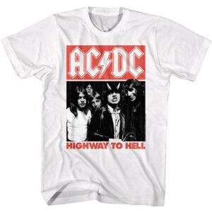 ACDC Highway to Hell Horns Men’s T Shirt