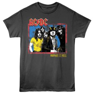 ACDC Highway to Hell Posterized Men’s T Shirt