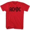 ACDC Logo Men’s Red T Shirt