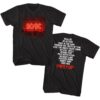 ACDC PWR Up Album Tracklist Men’s T Shirt