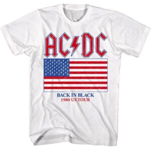 ACDC Star-Spangled US Tour 1980 Men’s T Shirt