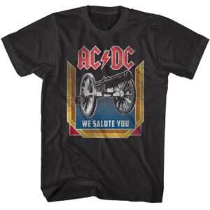 ACDC We Salute You Cannon Men’s T Shirt