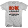 ACDC We Salute You North American Tour 1982 Men’s T Shirt