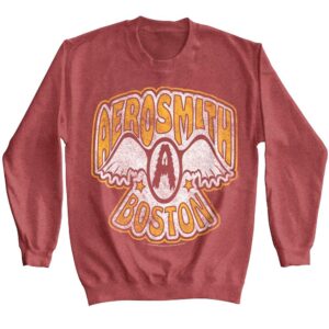 Aerosmith Boston Vintage Logo Sweater