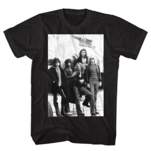 Aerosmith Eurofest 1977 Vintage Photo Men’s T Shirt