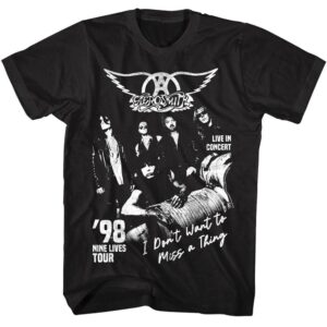 Aerosmith I Don’t Want to Miss a Thing Men’s T Shirt
