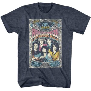 Aerosmith Let Rock Rule World Tour 2014 Men’s T Shirt