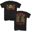 Aerosmith Permanent Vacation Tour Listings Men’s T Shirt