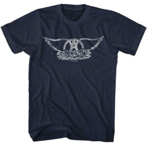 Aerosmith Vintage Wings Logo Men’s T Shirt