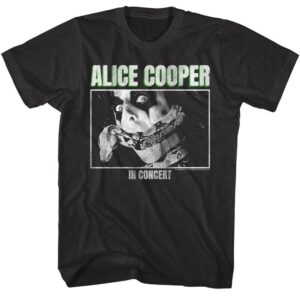 Alice Cooper Constrictor in Concert Men’s T Shirt