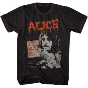 Alice Cooper Mad House Rock Tour 1979 Men’s T Shirt