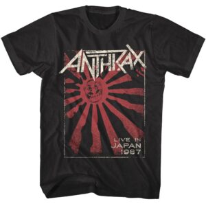 Anthrax Live in Japan 87 Men’s T Shirt