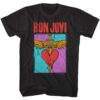 Bon Jovi Color Block Dagger Men’s T Shirt