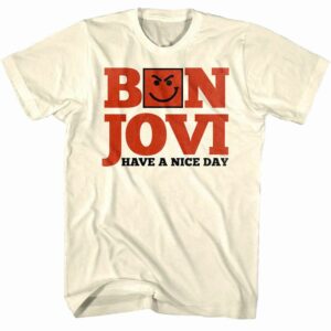 Bon Jovi Have a Nice Day Album Men’s T Shirt