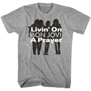 Bon Jovi Livin on A Prayer Men’s T Shirt