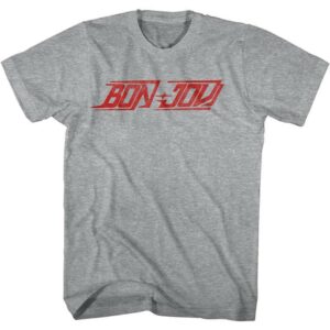 Bon Jovi Rock Band Logo Men’s T Shirt