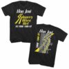 Bon Jovi Slippery When Wet Tour 1986 Men’s T Shirt