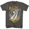 Bon Jovi Slippery When Wet World Tour 1986 Men’s T Shirt