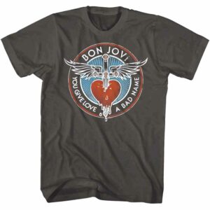 Bon Jovi You Give Love a Bad Name Album Men’s T Shirt