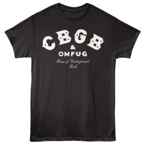 CBGB OMFUG Home of Underground Rock Men’s T Shirt