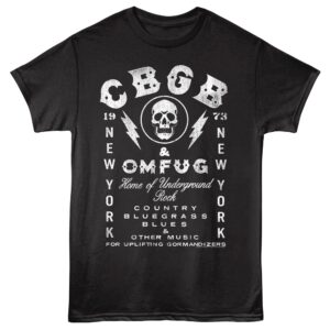 CBGB OMFUG New York 1973 Men’s T Shirt