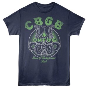 CBGB Spitting Cobras Men’s T Shirt