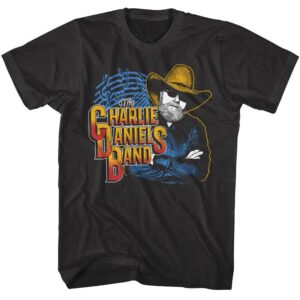 Charlie Daniels Band Musical Notes Men’s T Shirt