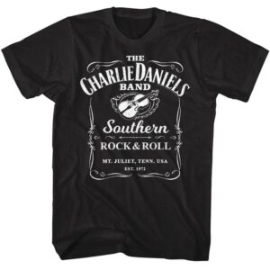 Charlie Daniels Band Sour Mash Whiskey Men’s T Shirt