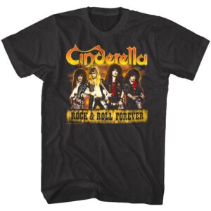 Cinderella Rock & Roll Forever Men’s T Shirt