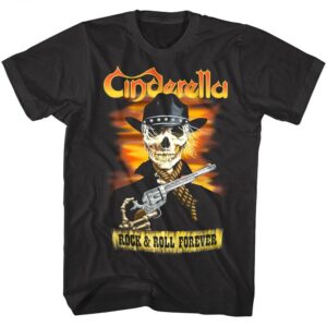 Cinderella Skeleton Cowboy Men’s T Shirt