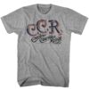 Creedence Clearwater Revival CCR Band Logo Men’s T Shirt