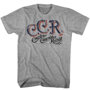 Creedence Clearwater Revival CCR Band Logo Men’s T Shirt