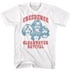 Creedence Clearwater Revival Cartoon Band Men’s T Shirt