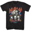 Def Leppard Hysteria 1987 Faces Men’s T Shirt