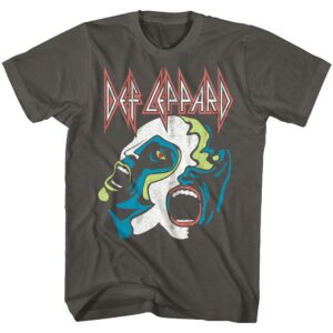 Def Leppard Hysteria Faces Art Men’s T Shirt