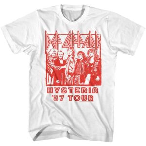Def Leppard Hysteria Tour ’87 Men’s T Shirt