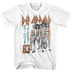 Def Leppard Japan Tour 1983 Men’s T Shirt